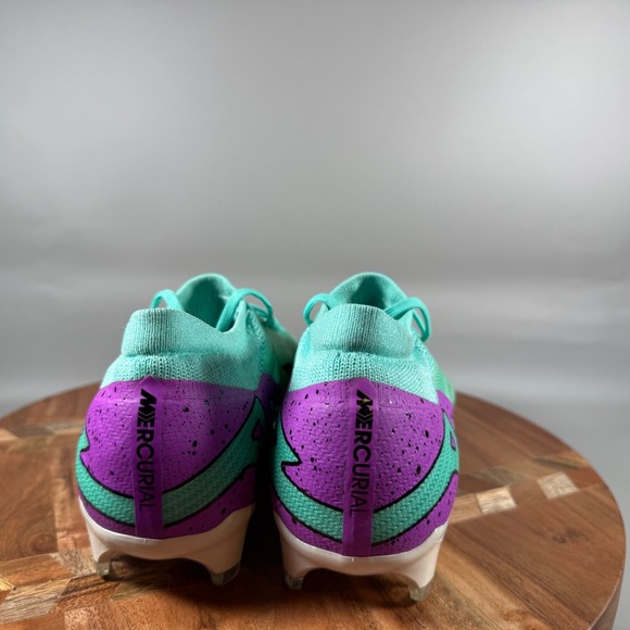 Nike Mercurial Vapor 15 Pro FG Soccer Cleats Aqua Purple DJ5603 300 Men‎ US 8
